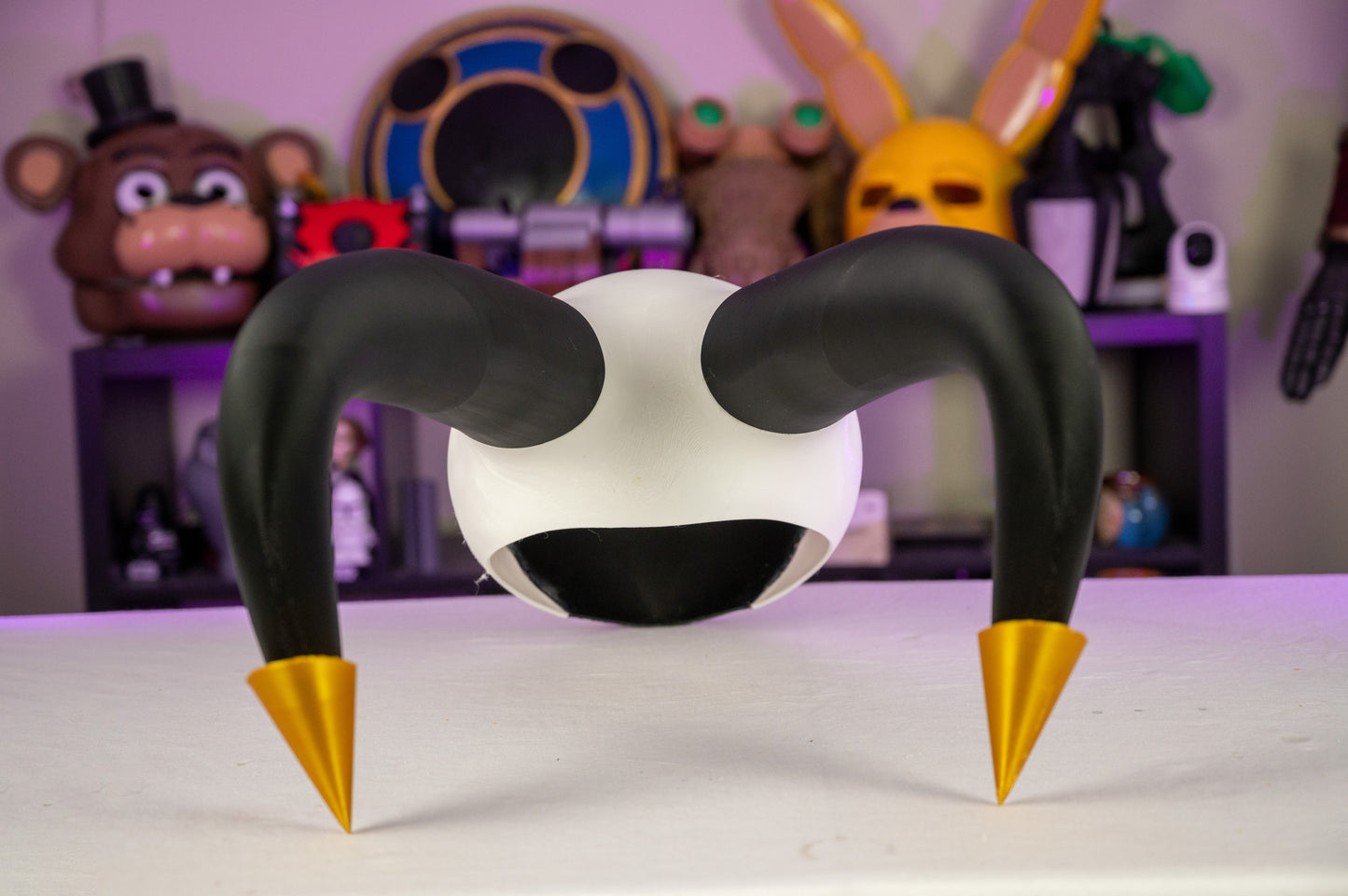 Hotel Hazbin Adam 3D-Printed Cosplay Helmet