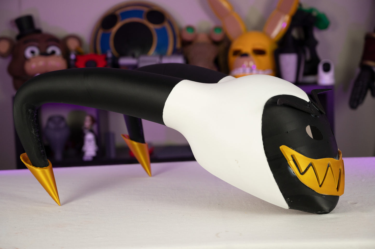 Hotel Hazbin Adam 3D-Printed Cosplay Helmet