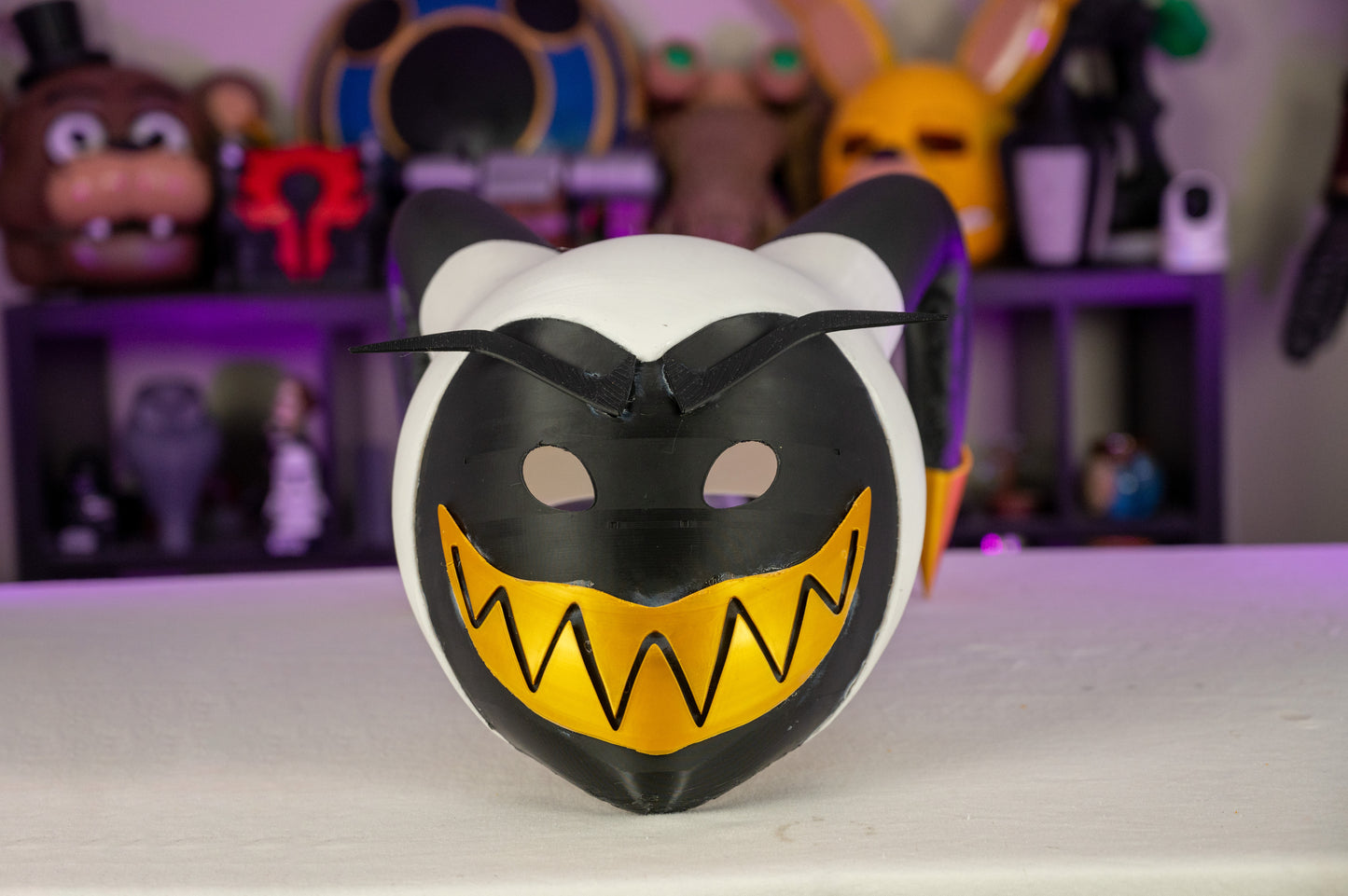 Hotel Hazbin Adam 3D-Printed Cosplay Helmet