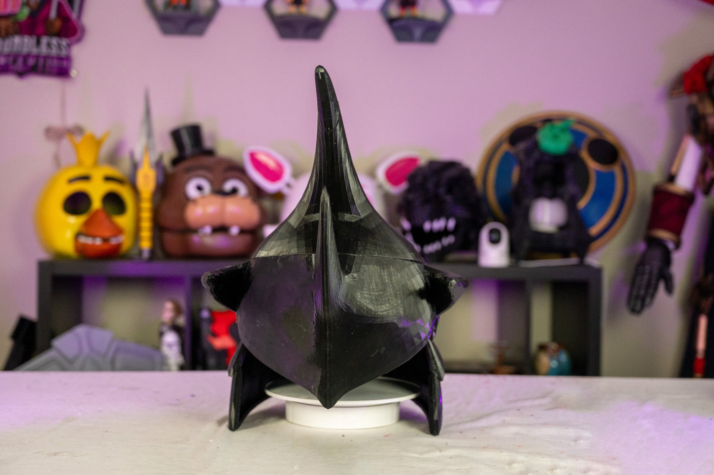 3D-Printed Shangri-La Frontier Beetle Cosplay Helmet – Epic Gamer Armor!