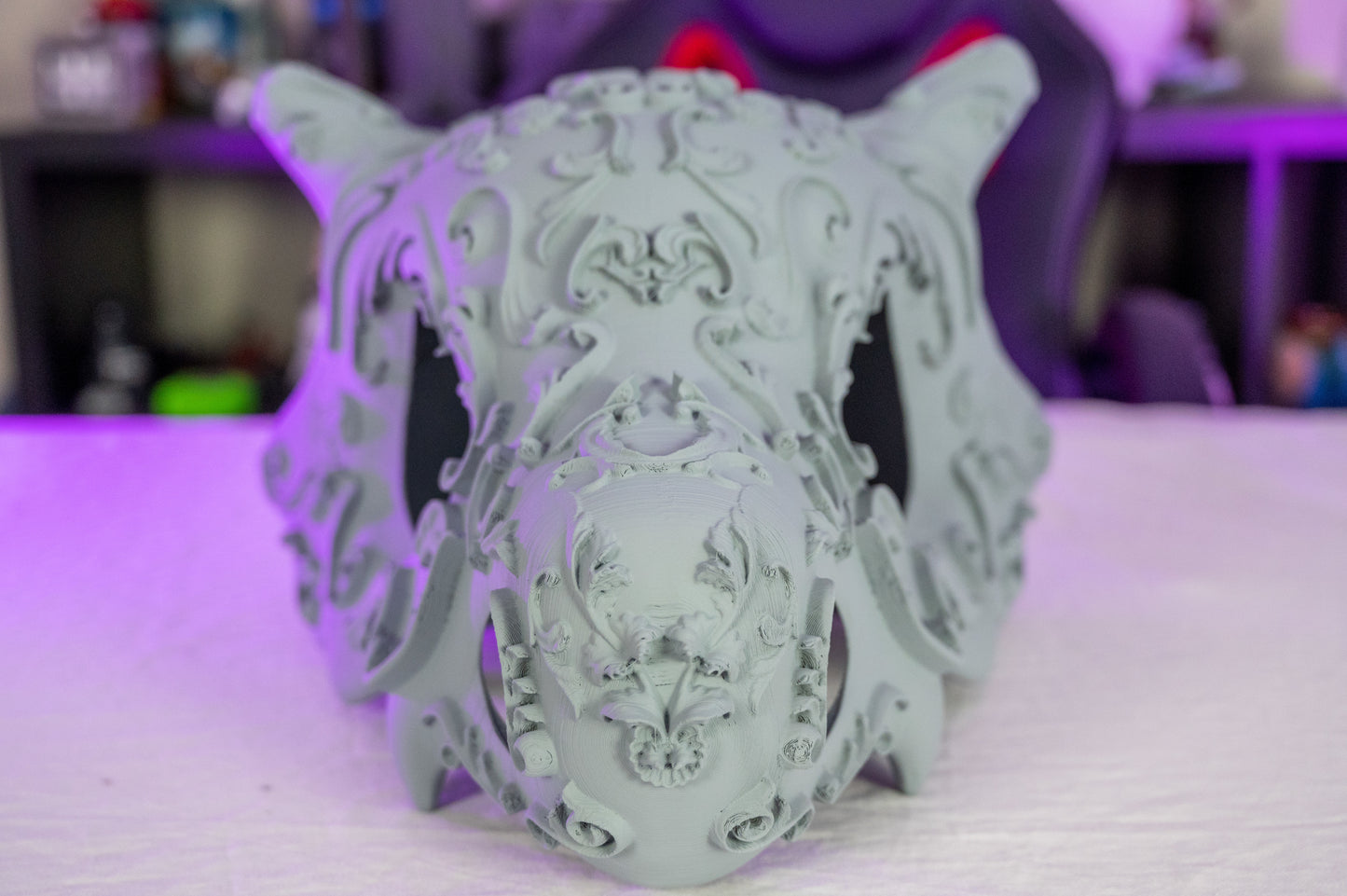 Cubone Helmet 3D Printed Cosplay Prop