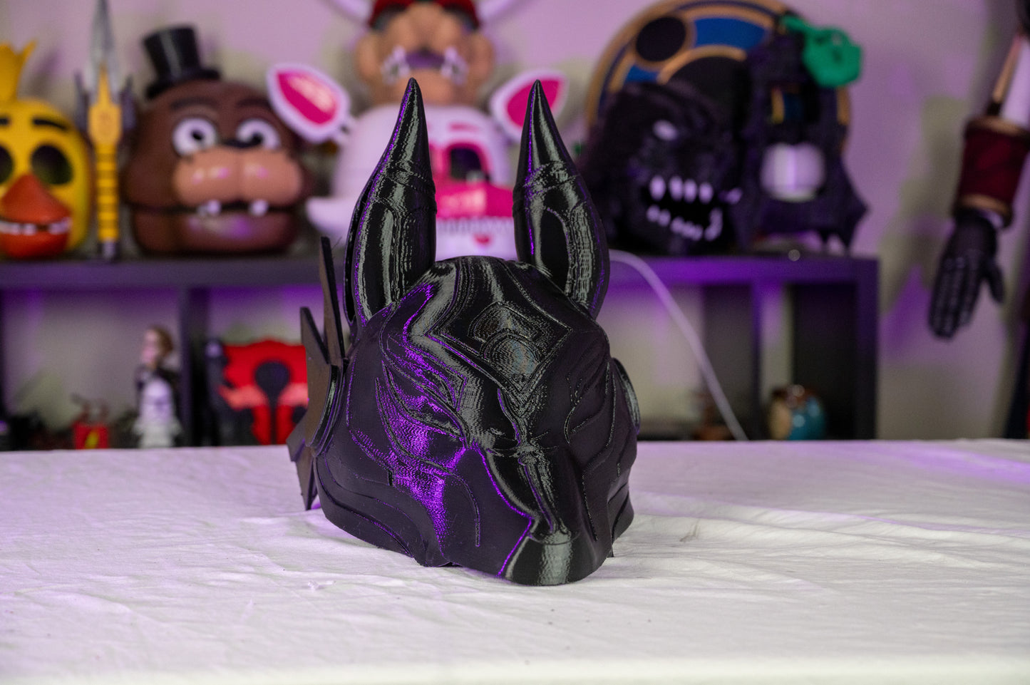Cyno Burst Genshin Impact 3D-Printed Cosplay Helmet