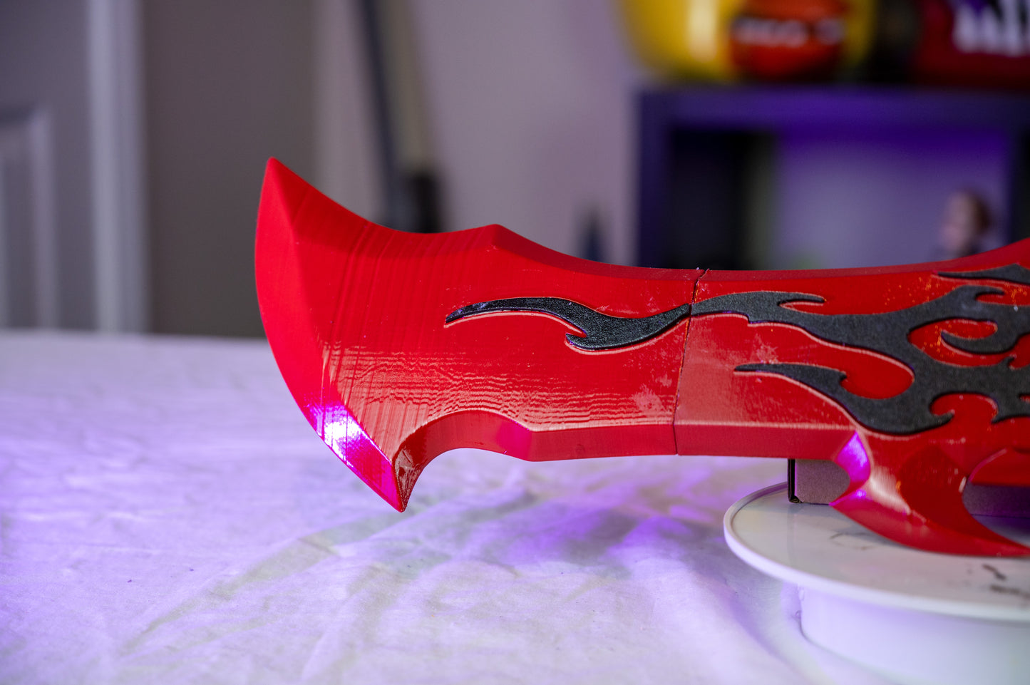3D Printed Demon King Daggers ā Solo Leveling Anime Cosplay Weapons ā Dual Blade Prop Set ā Lightweight & Durable