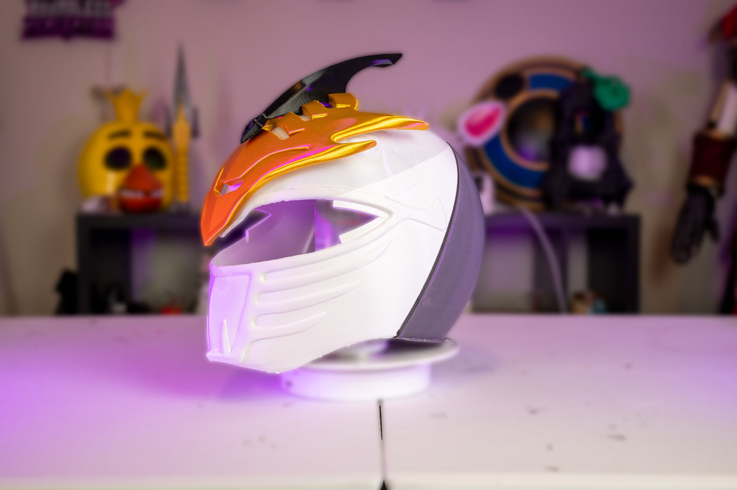 3D-Printed Lord Drakkon Power Rangers Helmet – Wearable Cosplay Prop