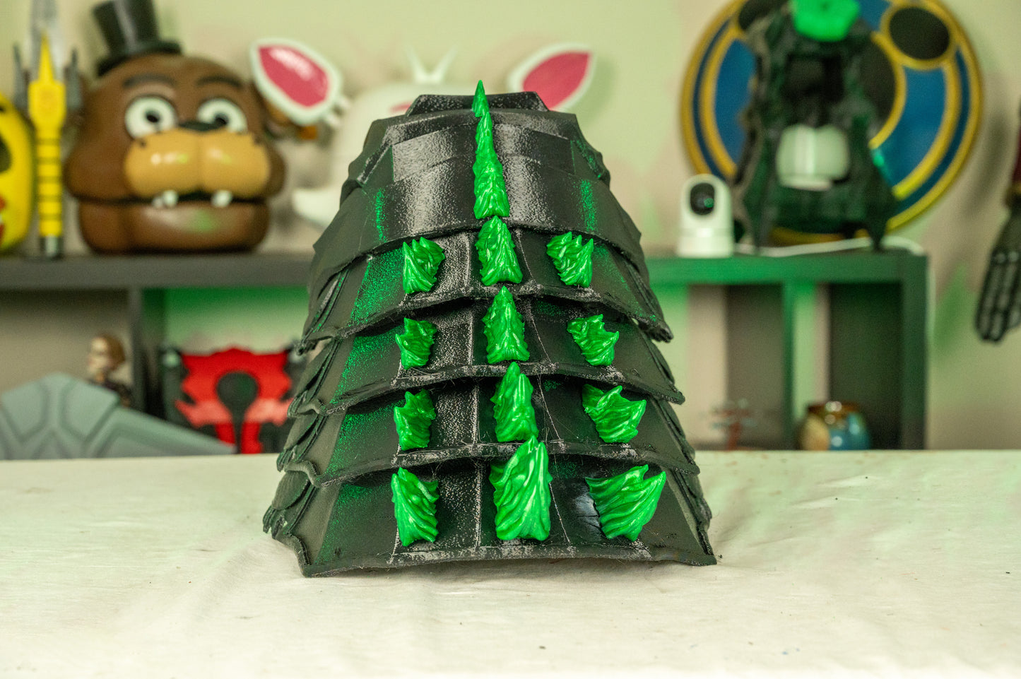 3D Printed Godzilla Cosplay Helmet – Unleash Your Inner Kaiju