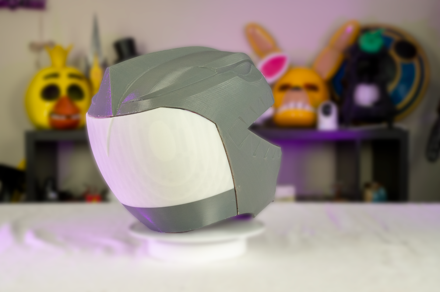 Mighty Morphing Power Rangers 3D Printed Green Ranger Helmet