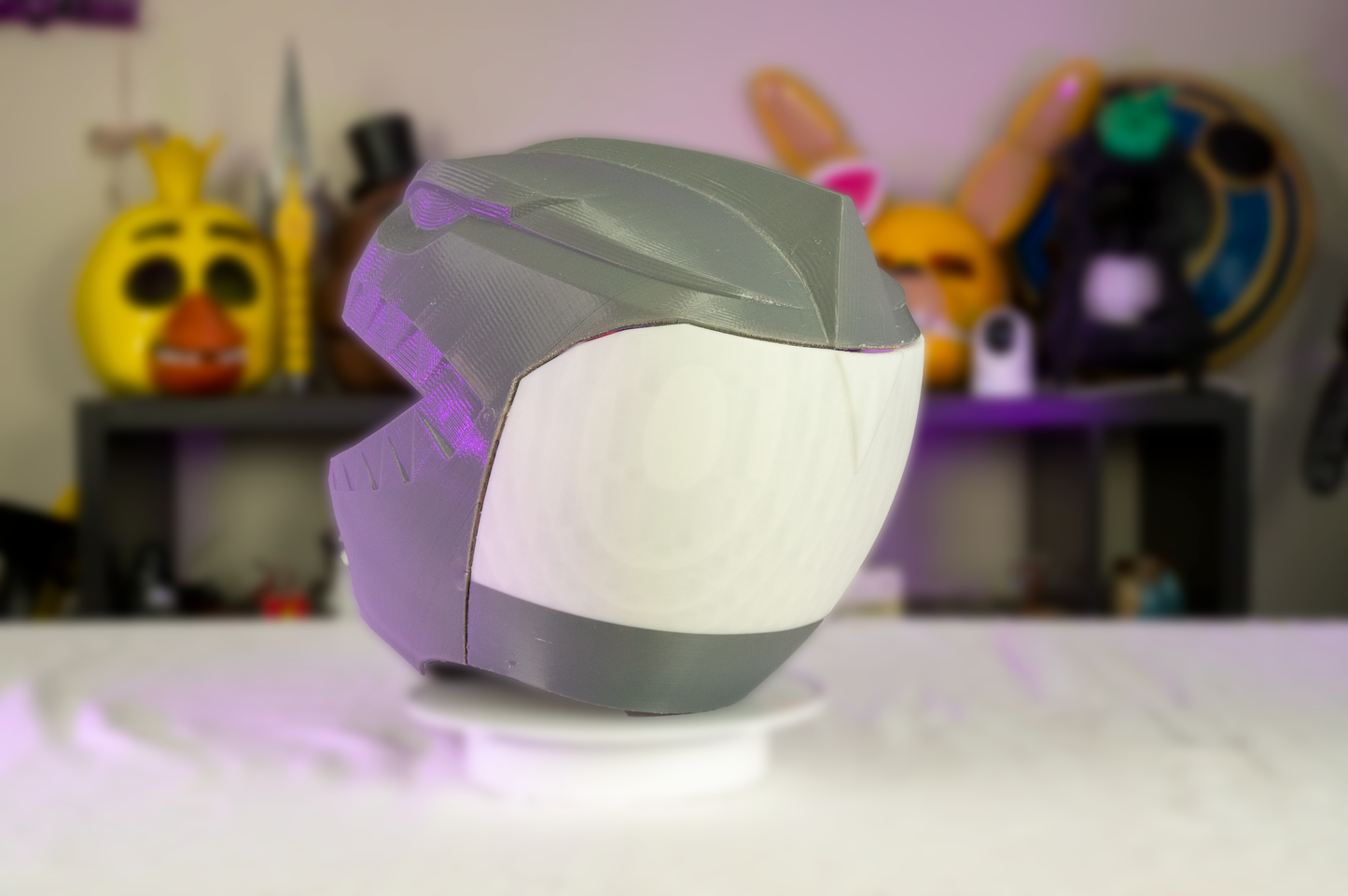 Mighty Morphing Power Rangers 3D Printed Green Ranger Helmet