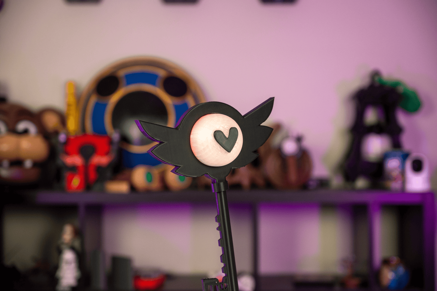 Hazbin Hotel 3D Printed Cosplay Key Prop