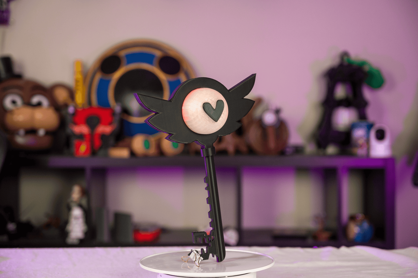 Hazbin Hotel 3D Printed Cosplay Key Prop