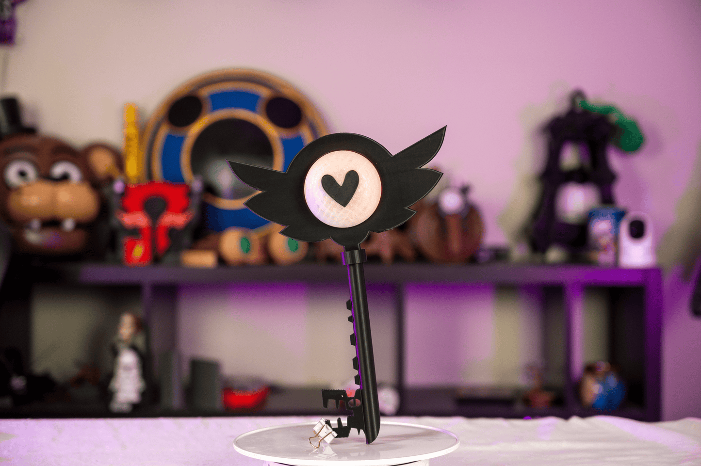 Hazbin Hotel 3D Printed Cosplay Key Prop