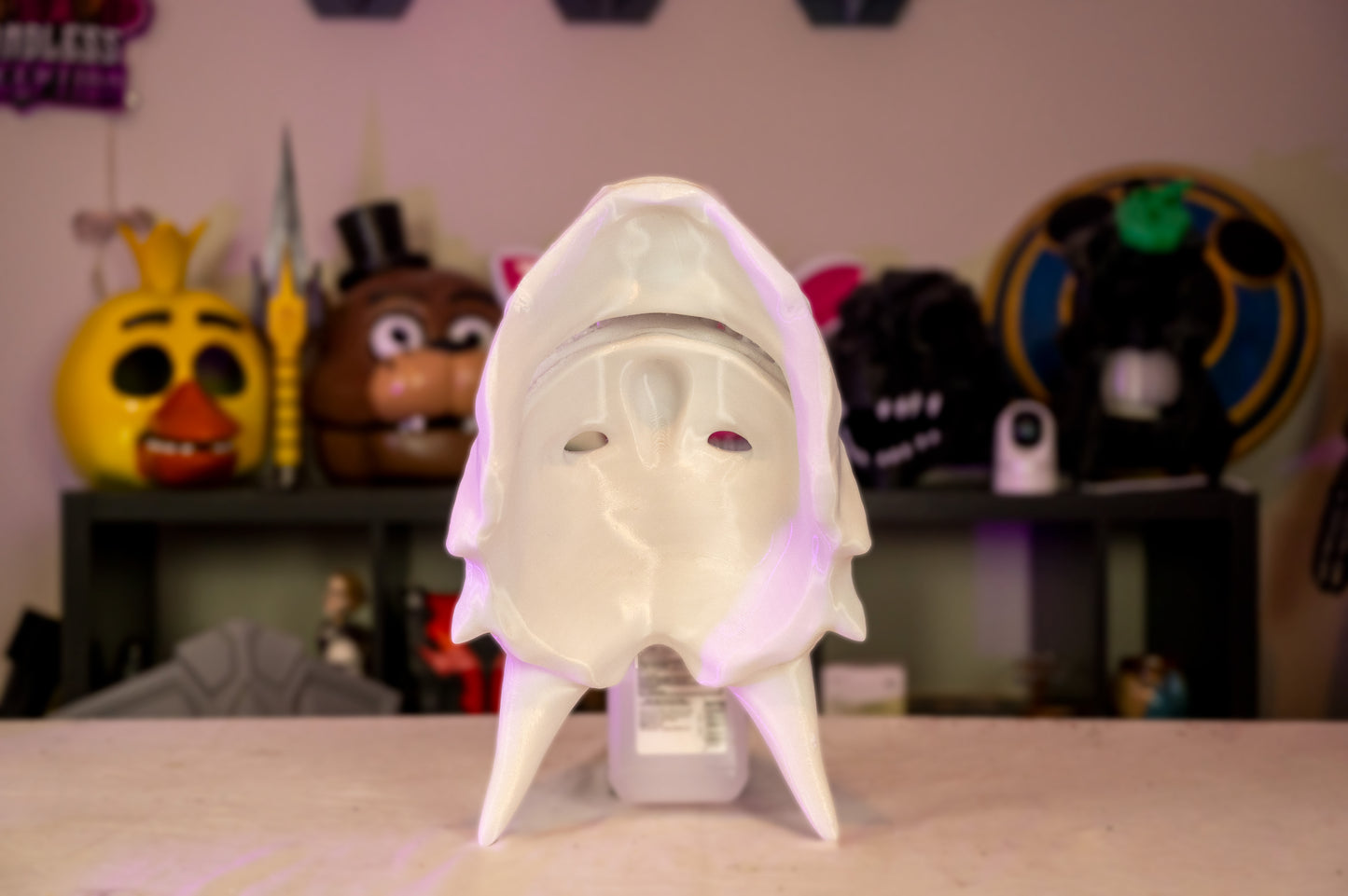 Kaiju No. 8 Cosplay Mask - 3D Printed Anime-Inspired Helmet, Wearable Cosplay Prop