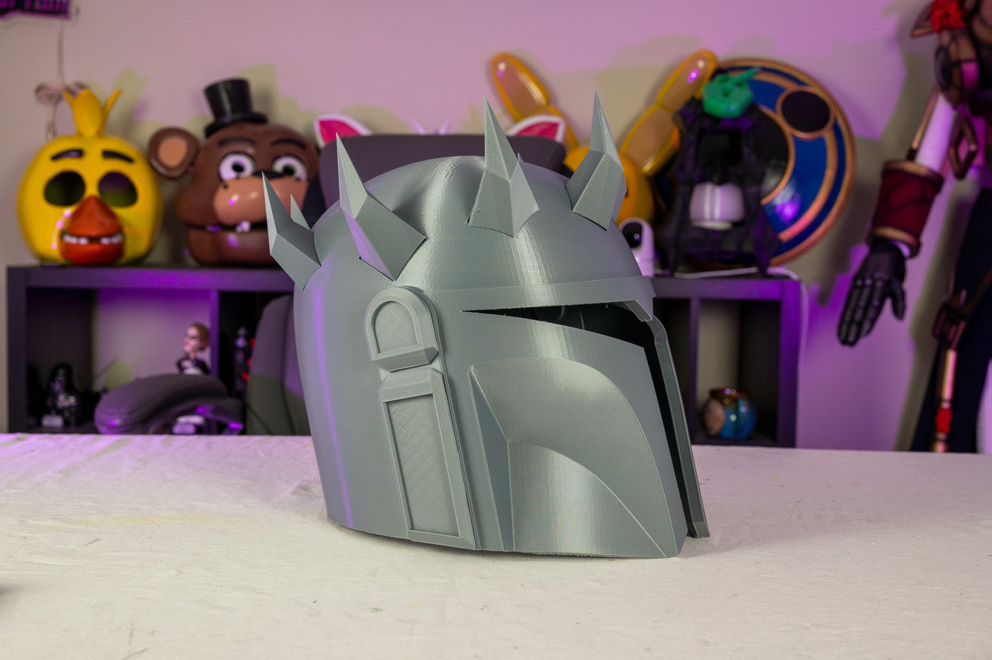 Mandalorian Darth Maul 3D Printed Sith Jedi Cosplay Helmet