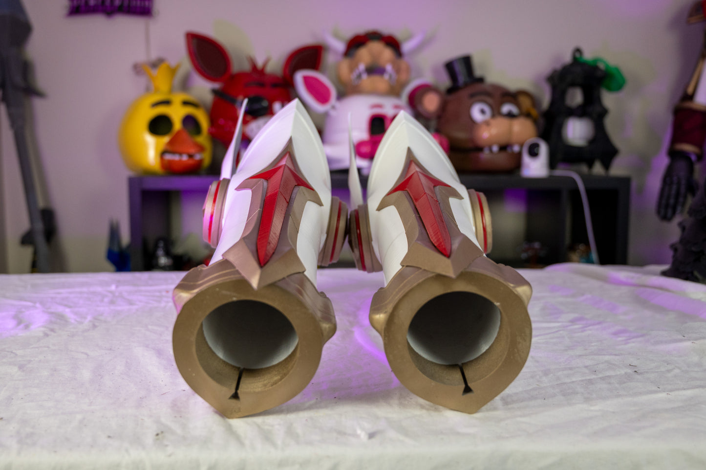 Miss Fortune Gun Prop β 3D Printed League of Legends Cosplay Weapon | 24 Inch LoL Pistol Replica