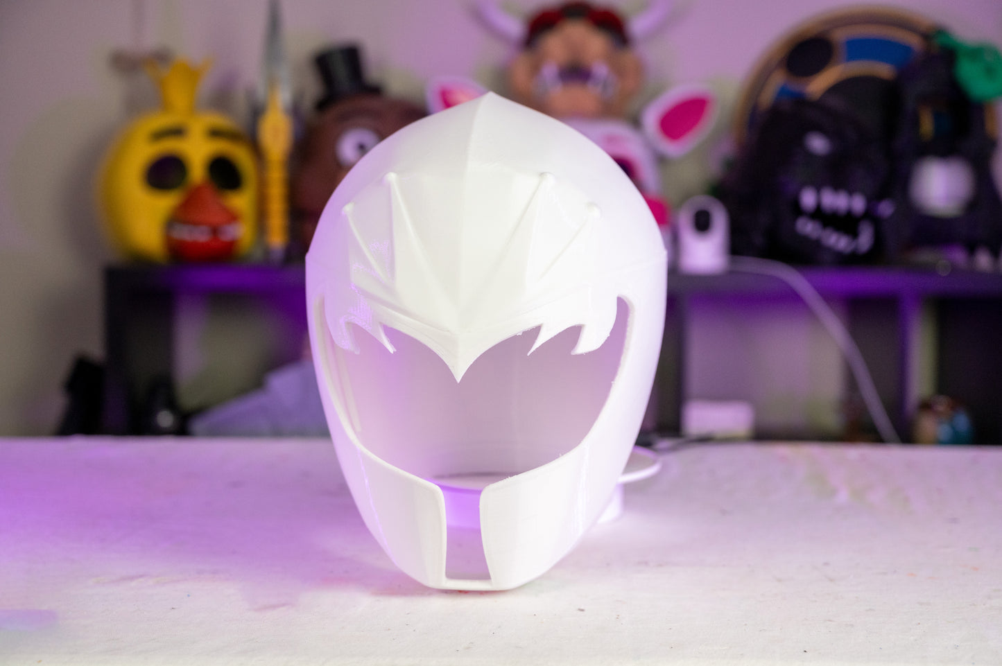 Mystic Force Blue Ranger Power Rangers 3D Printed Helmet