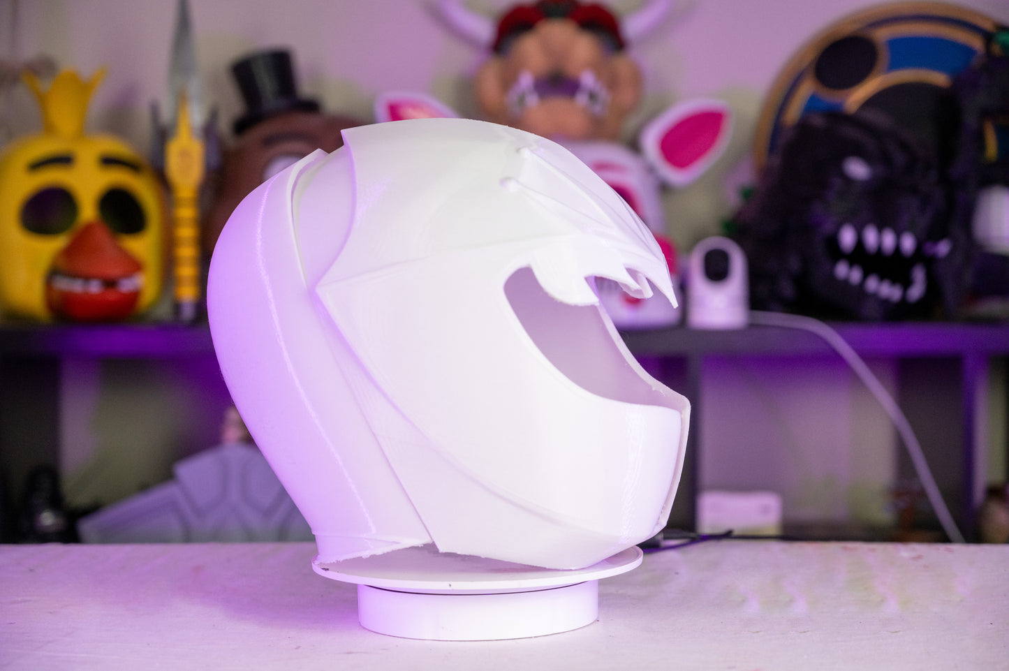 Mystic Force Blue Ranger Power Rangers 3D Printed Helmet