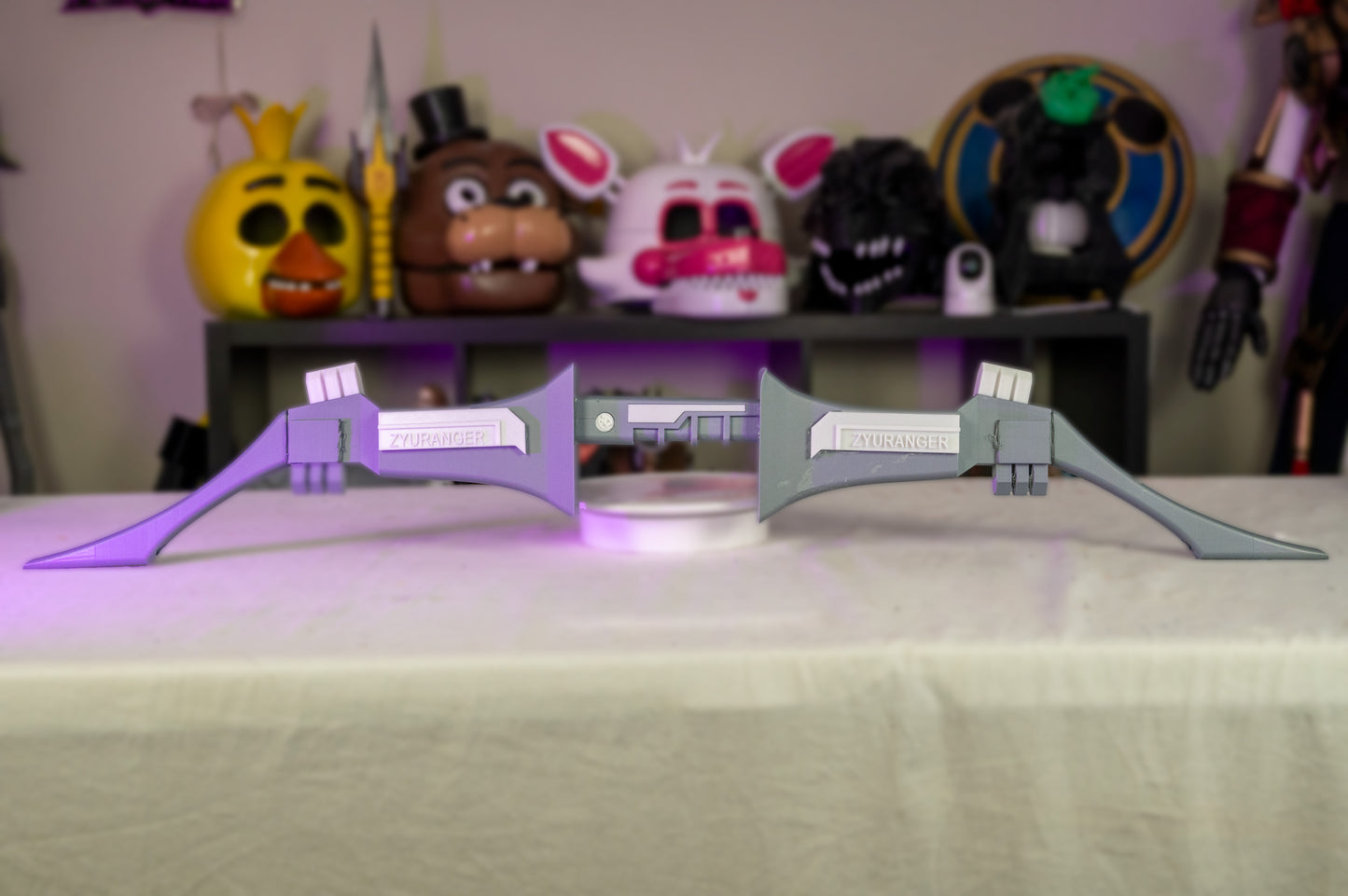 3D-Printed Pink Ranger Power Bow – Iconic Mighty Morphin Power Rangers Cosplay Prop