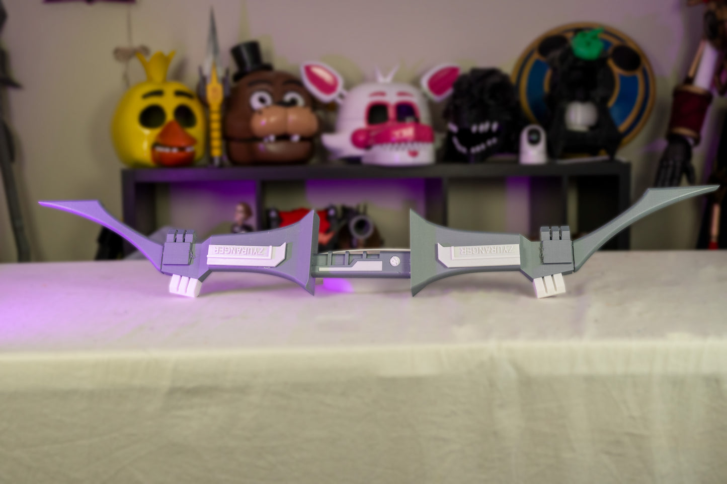 3D-Printed Pink Ranger Power Bow – Iconic Mighty Morphin Power Rangers Cosplay Prop