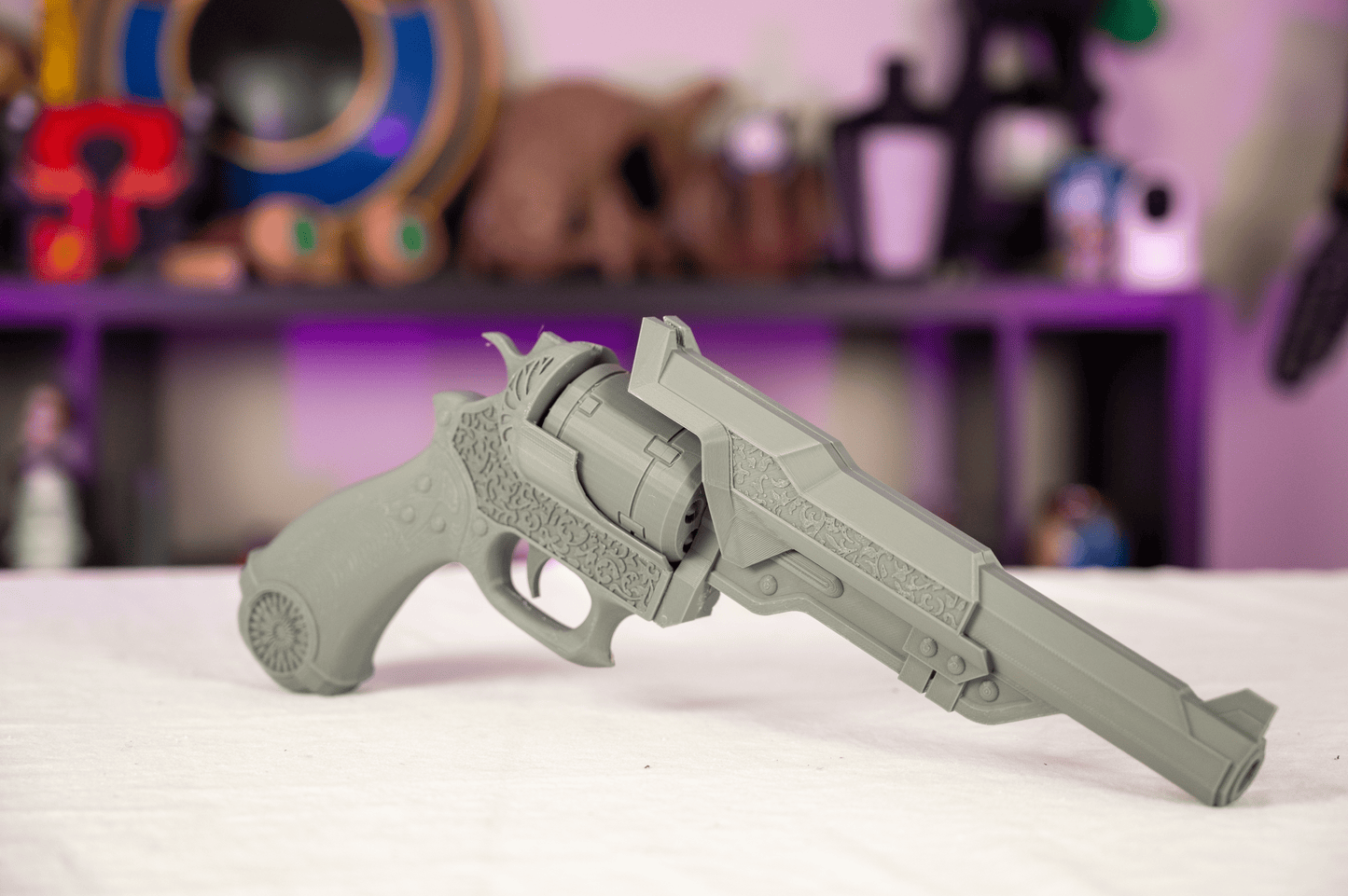 Prompto Argentum Gun - Final Fantasy XV 3D-Printed