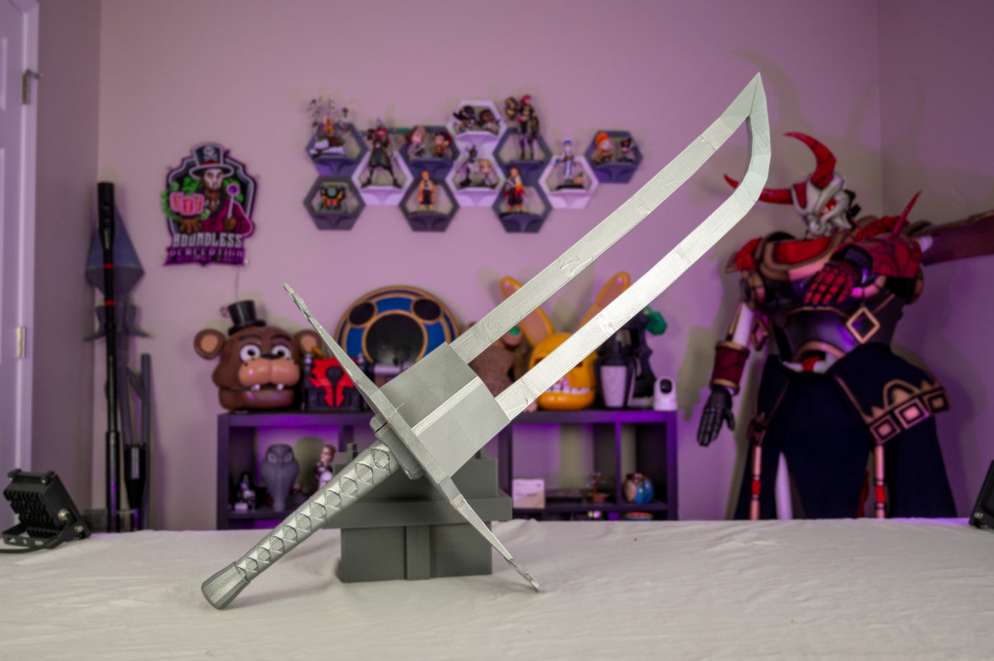 Tier Harribel 3D-Printed Bleach Cosplay Anime Sword