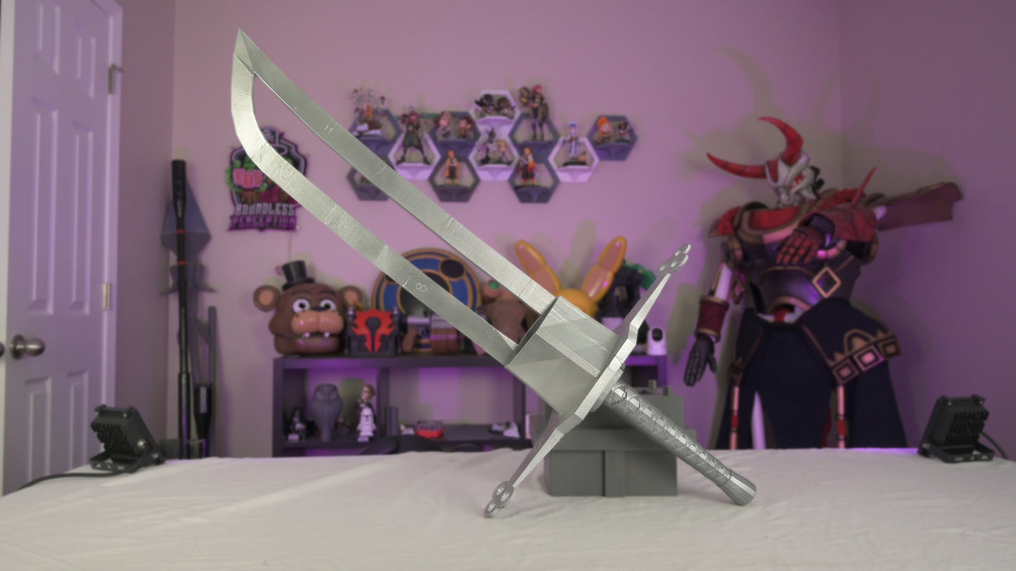 Tier Harribel 3D-Printed Bleach Cosplay Anime Sword