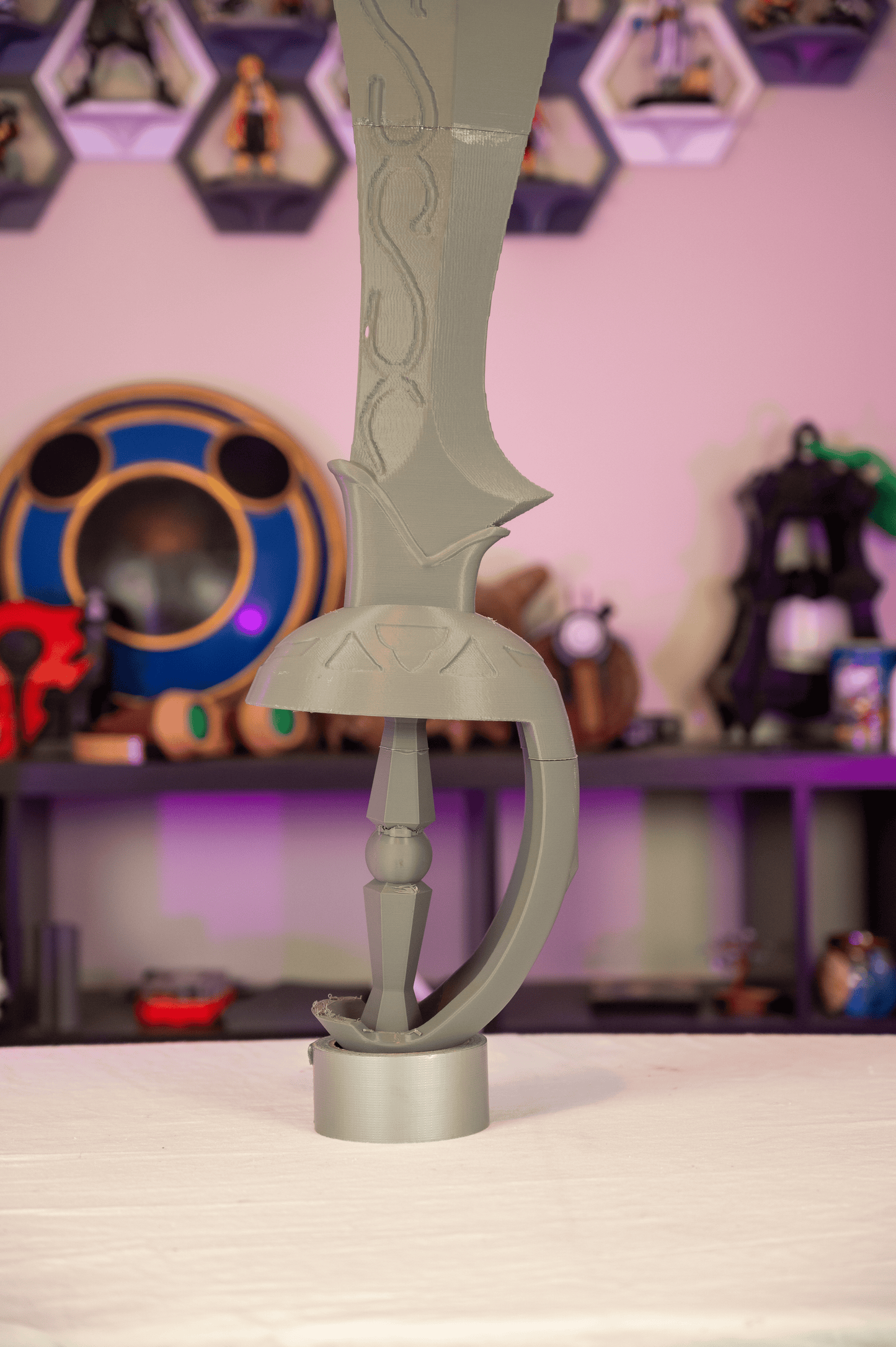 Scimitar of the Seven Urbosa 3D Printed Cosplay Sword From Zelda Tears of the Kingdom