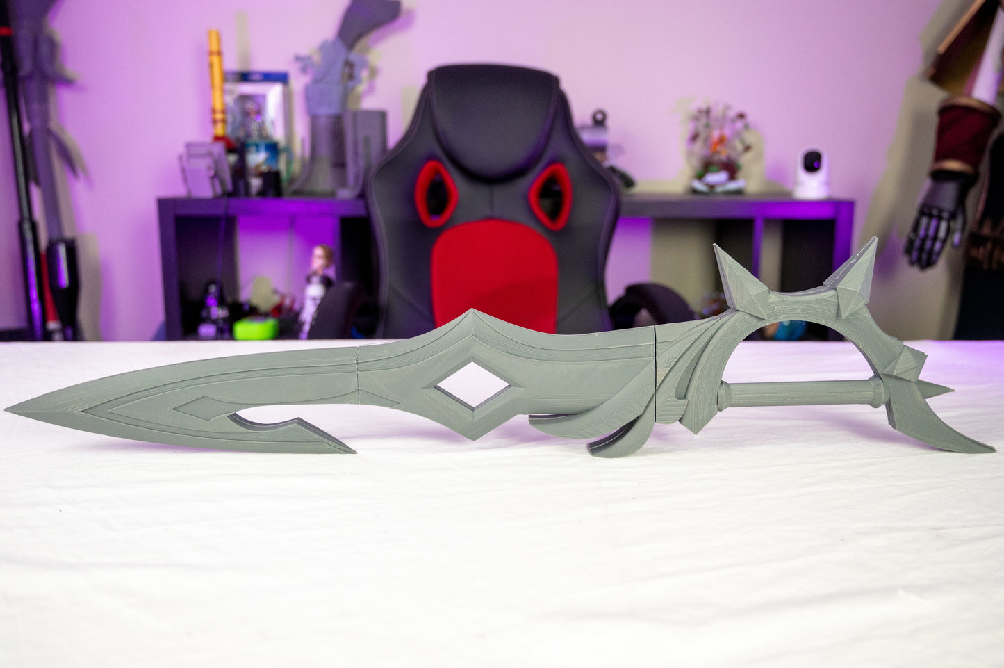 Childe Water weapons Genshin Impact 3D-Printed Cosplay Prop