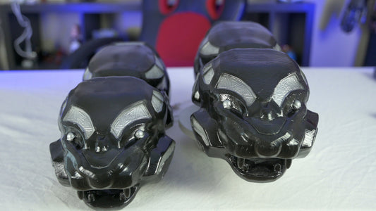 3D Printed Wakanda Shuri Vibranium Black Panther Blaster Gauntlets