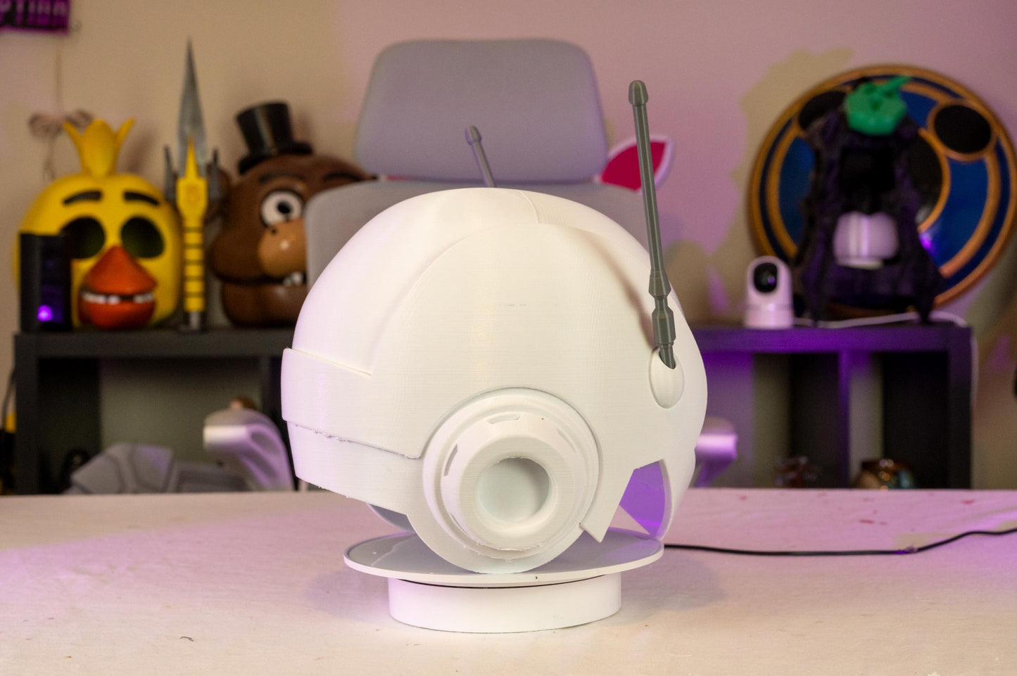 3D Printed Great Saiyaman Gohan Helmet Cosplay Prop | Dragon Ball Z DBZ Costume Accessory