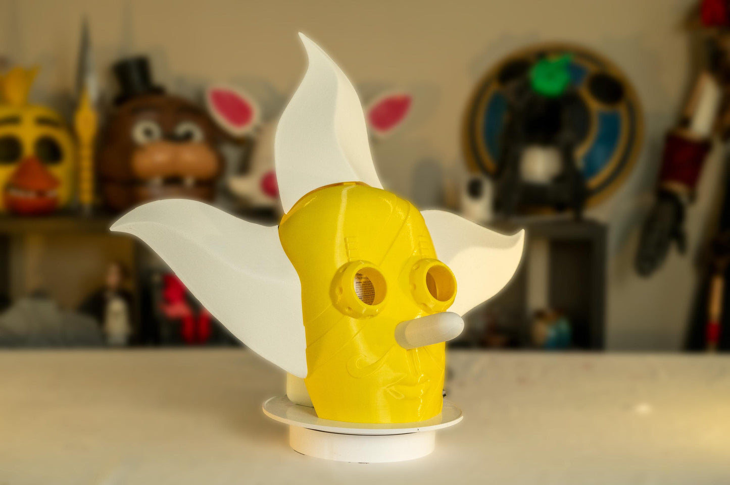 3D Printed Sniper God/King Pirate Mask – Perfect for Cosplay & Collectors