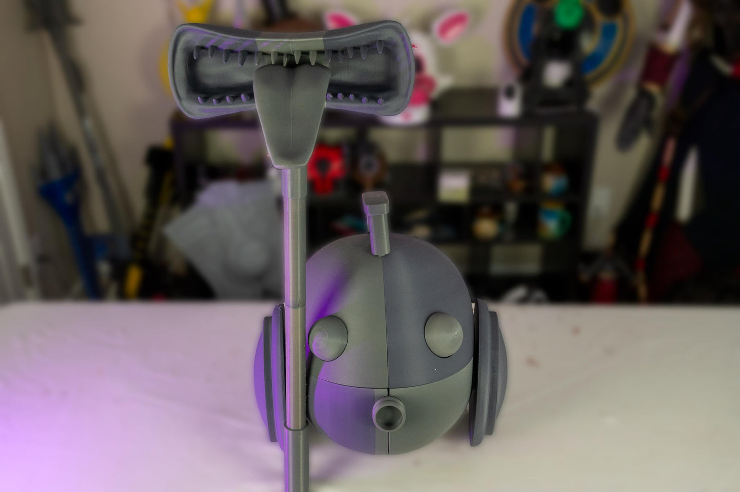 3D-Printed Shizuku Murasaki Blinky Vacuum Cosplay Prop from Hunter x Hunter