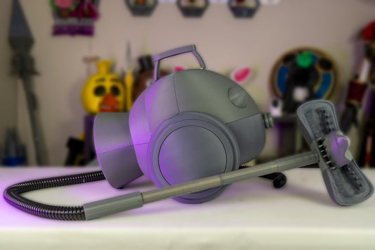 3D-Printed Shizuku Murasaki Blinky Vacuum Cosplay Prop from Hunter x Hunter