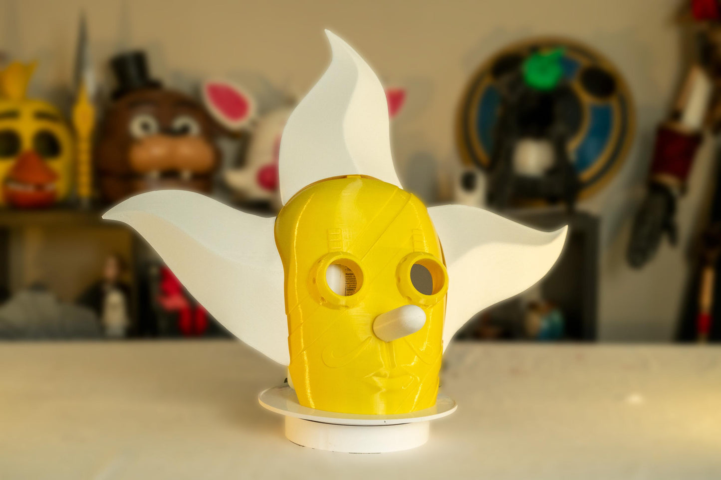 3D Printed Sniper God/King Pirate Mask – Perfect for Cosplay & Collectors