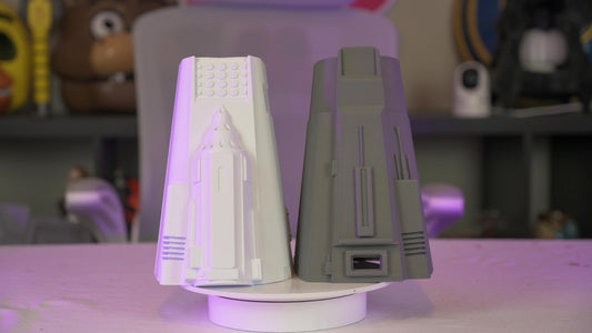 3D-Printed Mandalorian Gauntlets with Whistling Birds Cosplay Prop