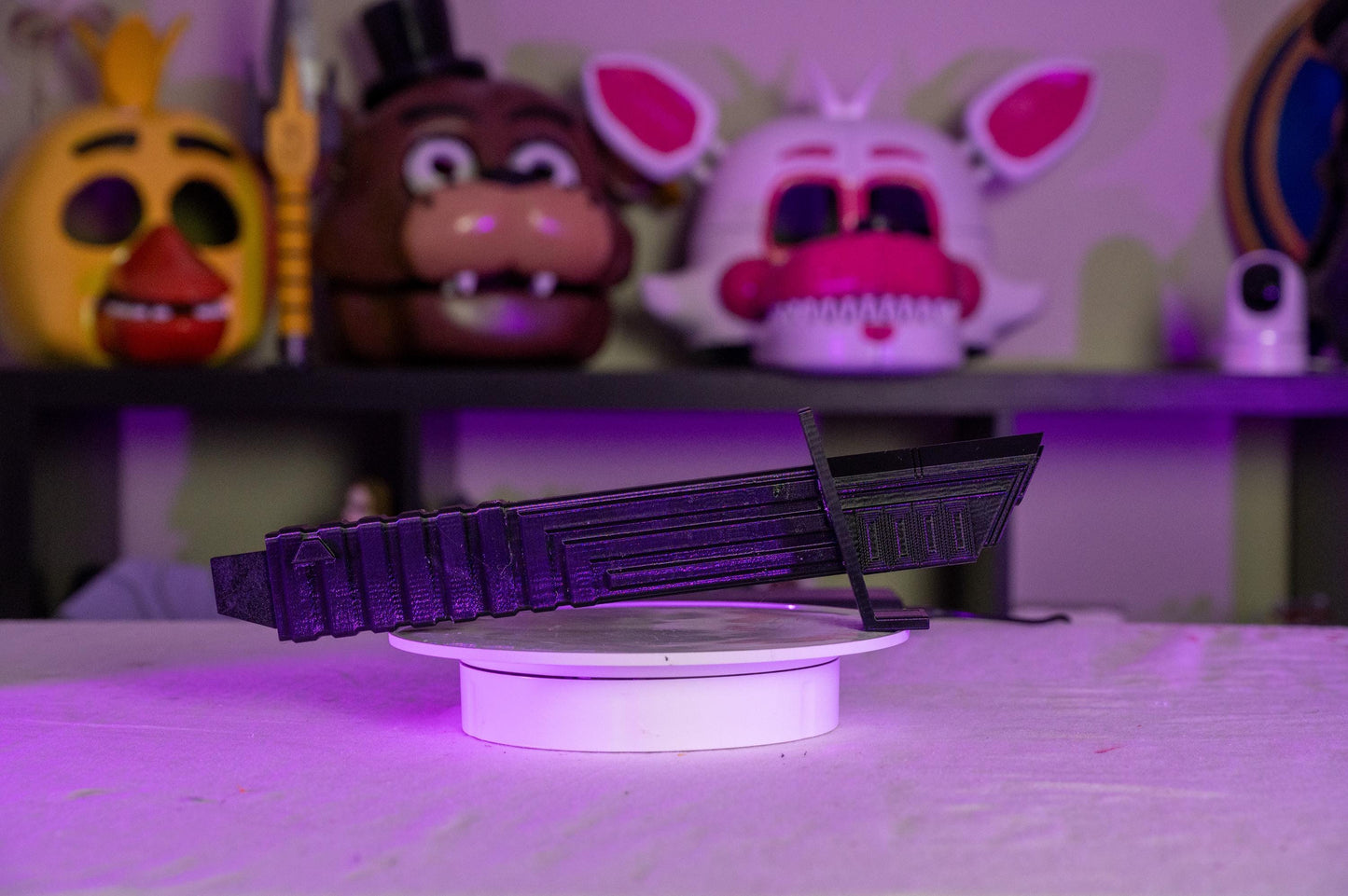 3D Printed Darksaber from The Mandalorian – 12-Inch Cosplay Prop