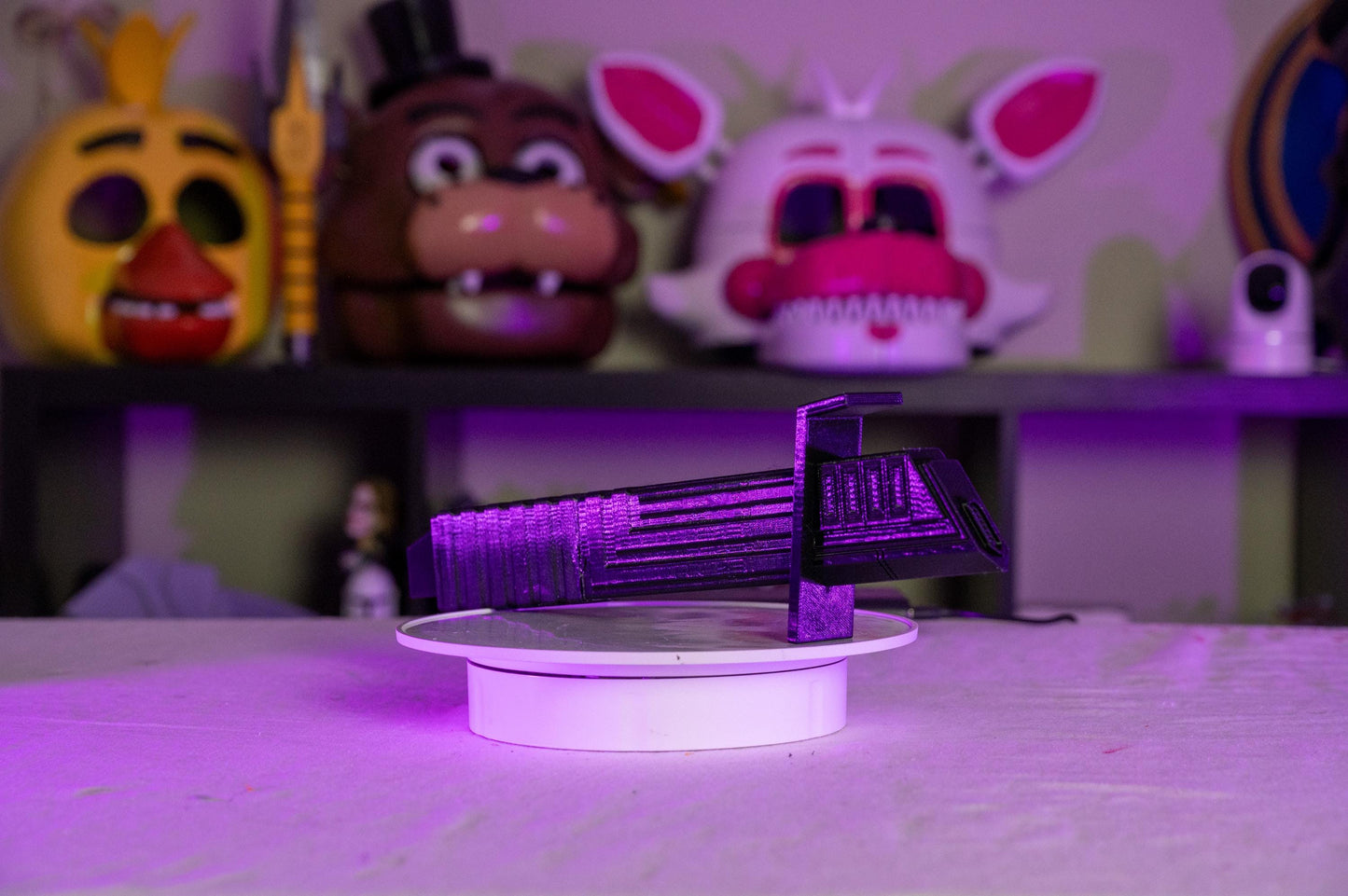 3D Printed Darksaber from The Mandalorian – 12-Inch Cosplay Prop