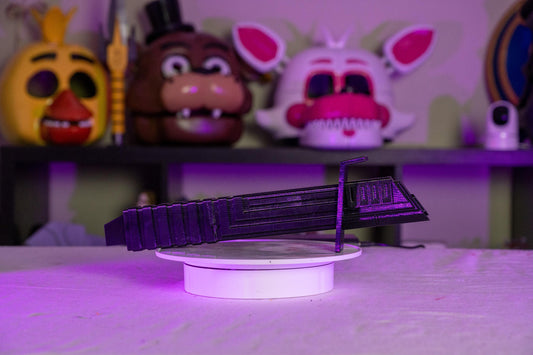 3D Printed Darksaber from The Mandalorian – 12-Inch Cosplay Prop