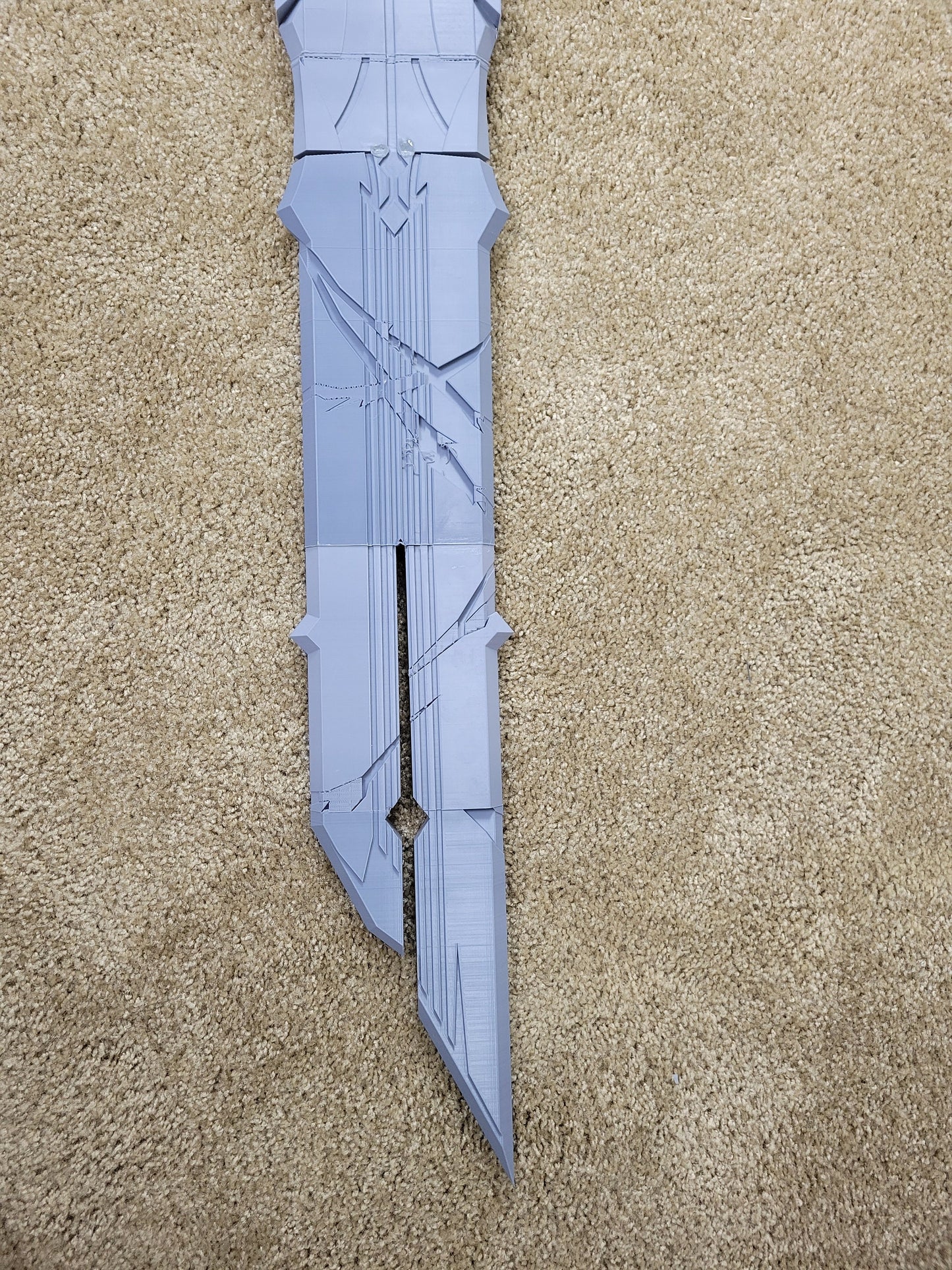 Wolf's Gravestone Claymore Genshin Impact Cosplay Prop 3D Printed Sword