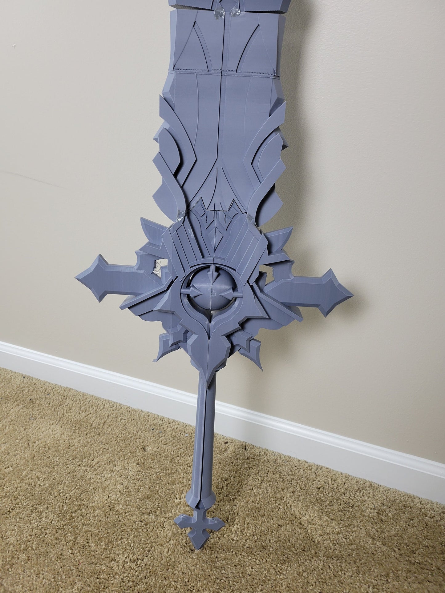 Wolf's Gravestone Claymore Genshin Impact Cosplay Prop 3D Printed Sword