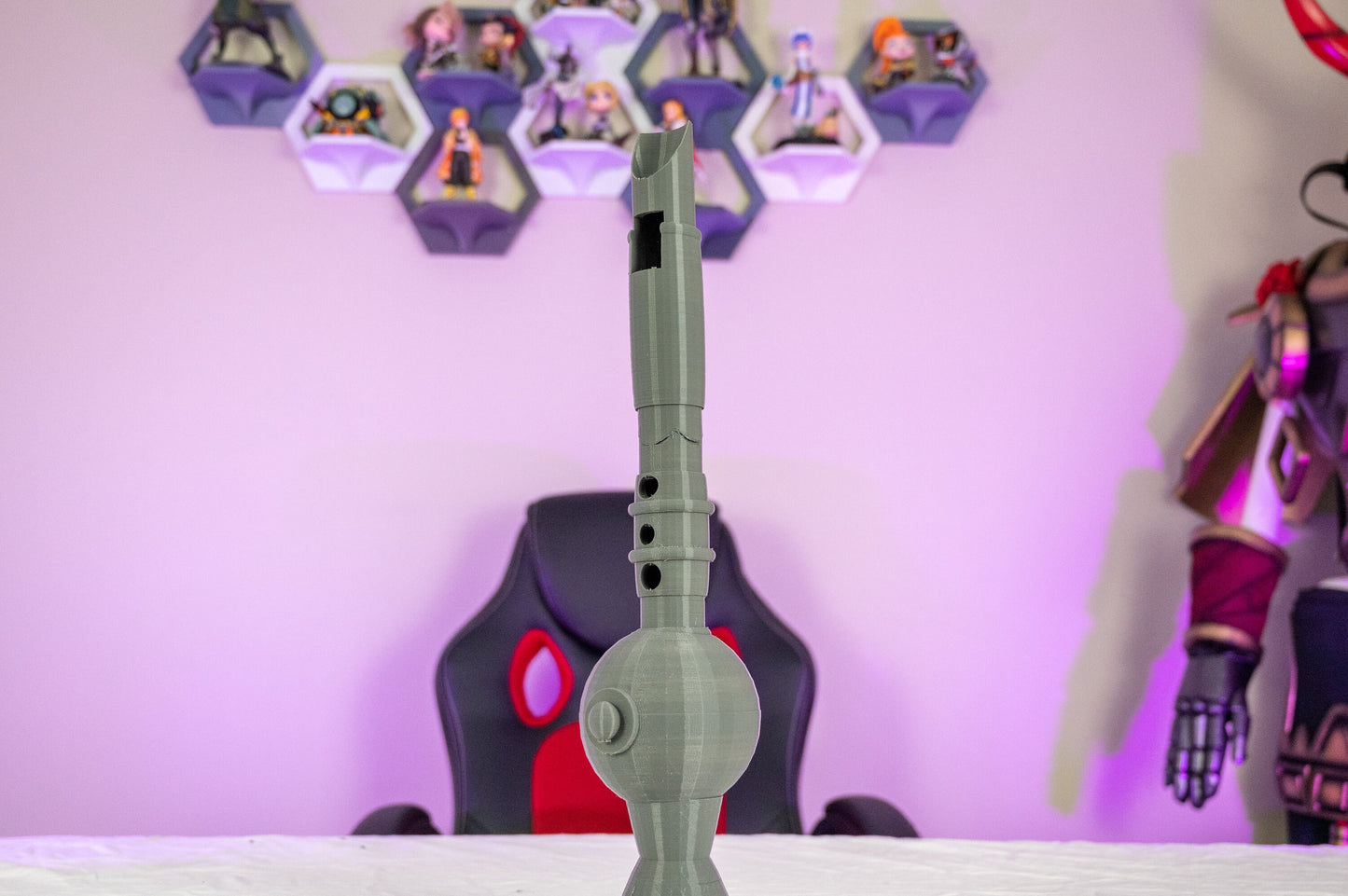 3D Printed Pokemon Poke Flute Snorlax Cosplay Prop