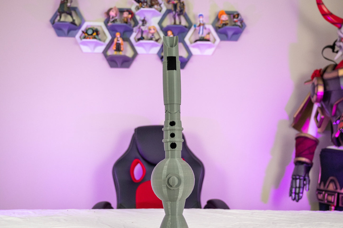 3D Printed Pokemon Poke Flute Snorlax Cosplay Prop