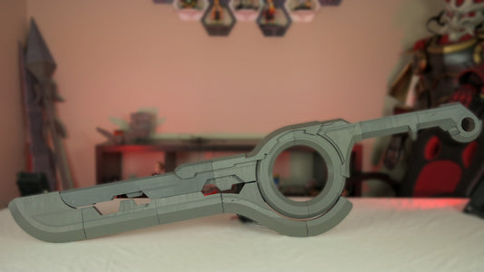 Shulk Xenoblade Chronicles Monado 3D-Printed Cosplay and Anime Sword Prop