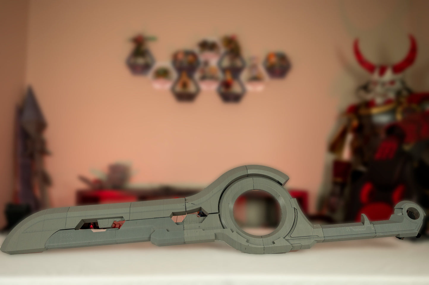 Shulk Xenoblade Chronicles Monado 3D-Printed Cosplay and Anime Sword Prop