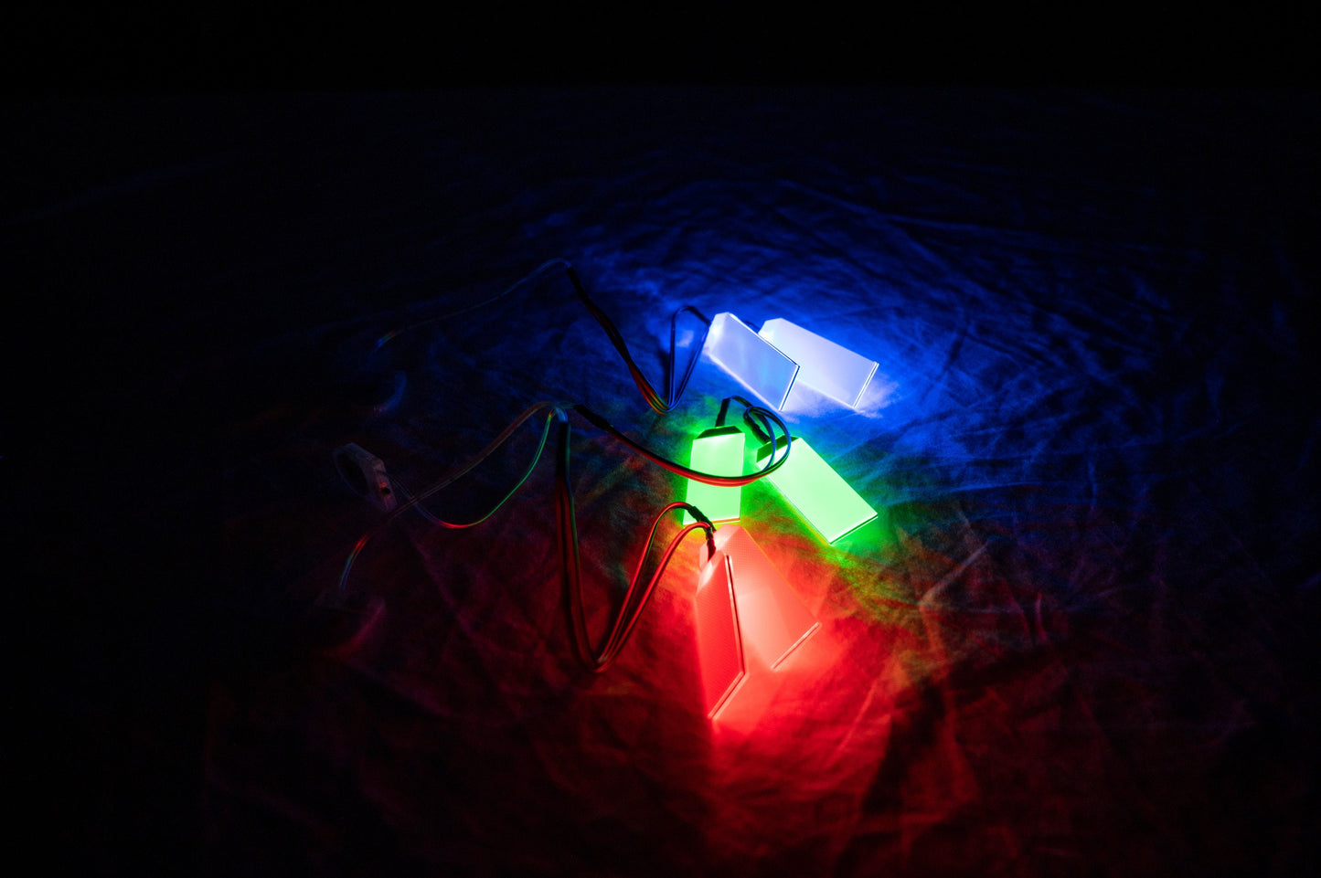 Cosplay and Anime Halloween DIY LED Light Eyes For Helmets Weapons and Props