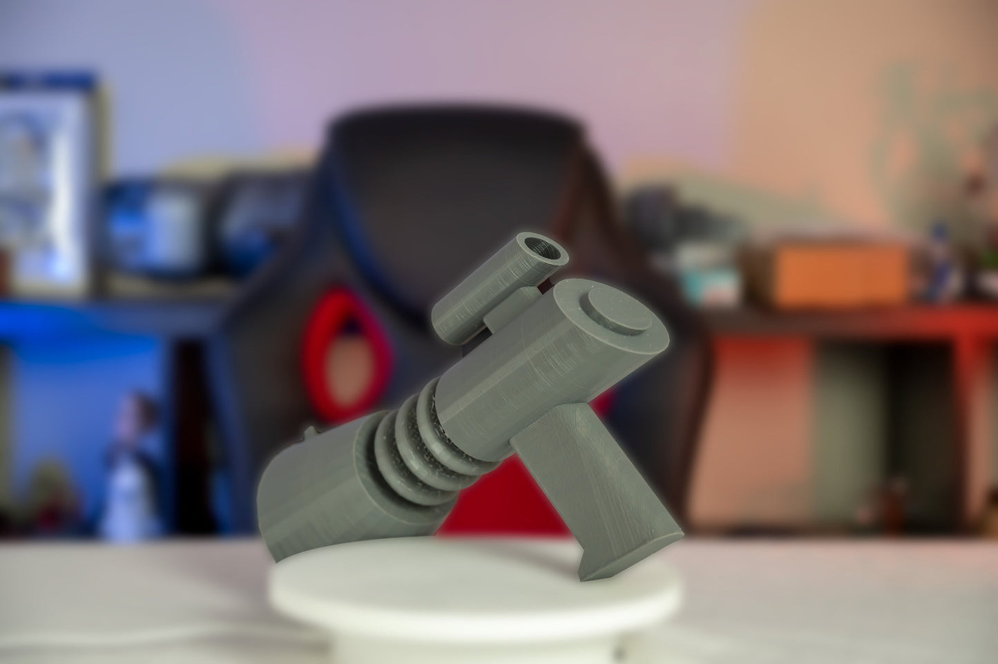 3D Printed Darkwing Duck Cartoon Anime Cosplay Prop Gas Gun
