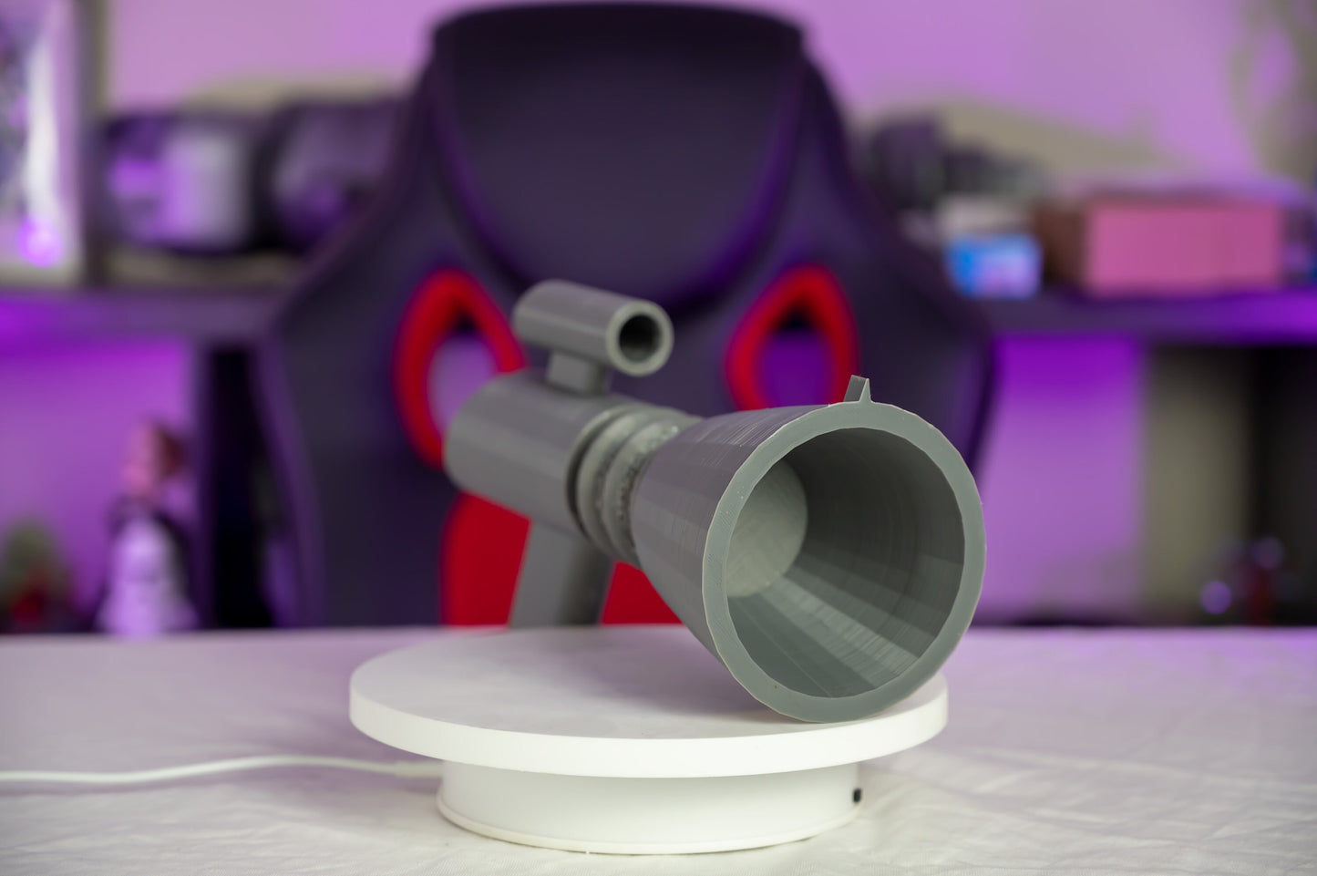 3D Printed Darkwing Duck Cartoon Anime Cosplay Prop Gas Gun