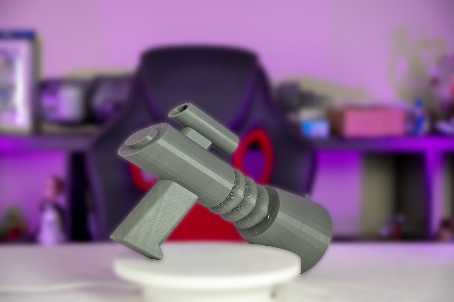 3D Printed Darkwing Duck Cartoon Anime Cosplay Prop Gas Gun