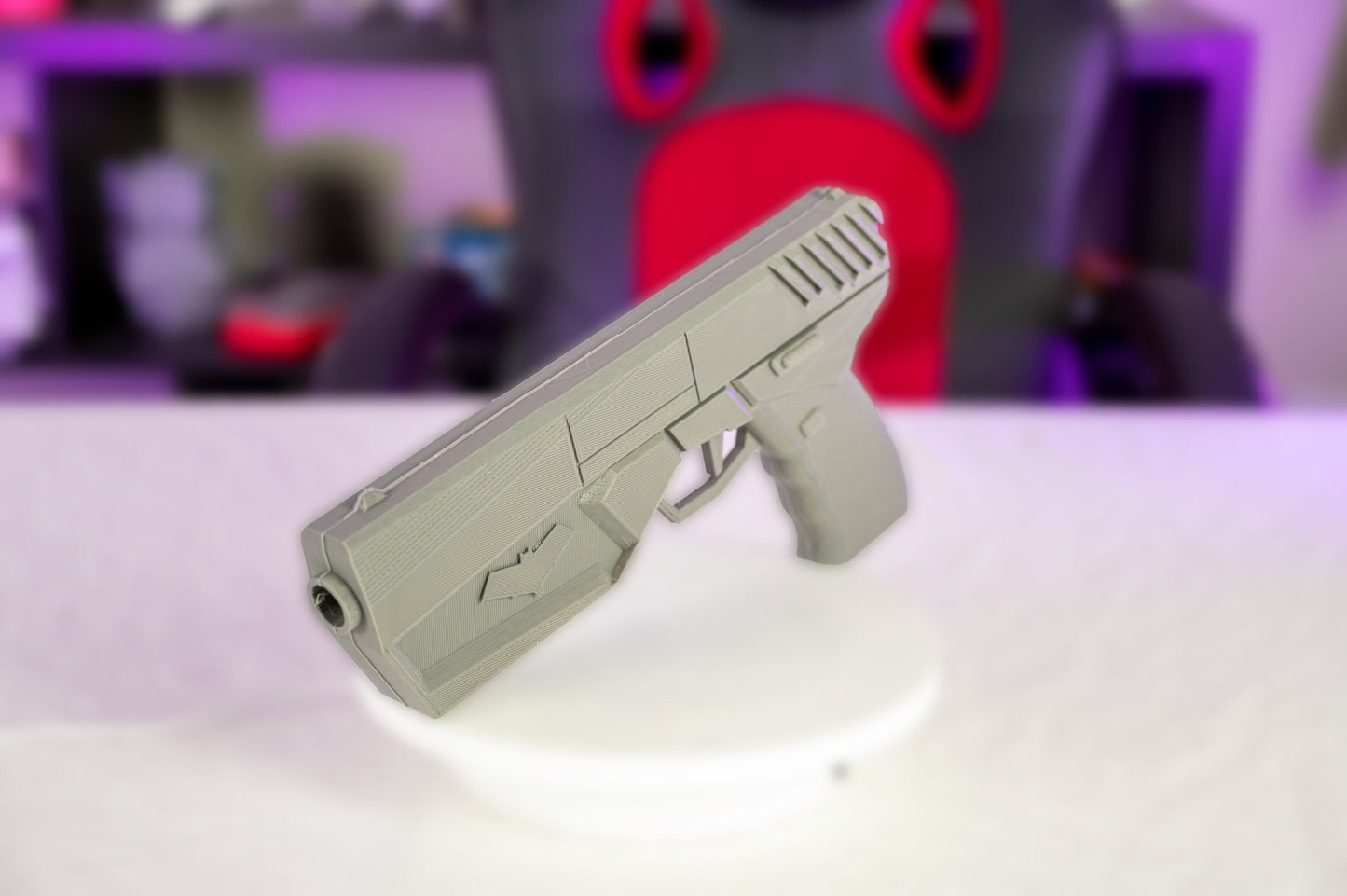 Red Hood 3D-Printed Prop Blaster TOY NOT REAL Replica For Cosplay