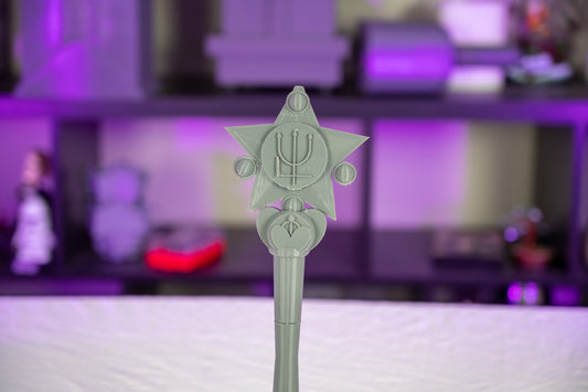 Sailor Neptune Cosplay Wand Anime Prop Scepter from Sailor Moon Cosplay KIT