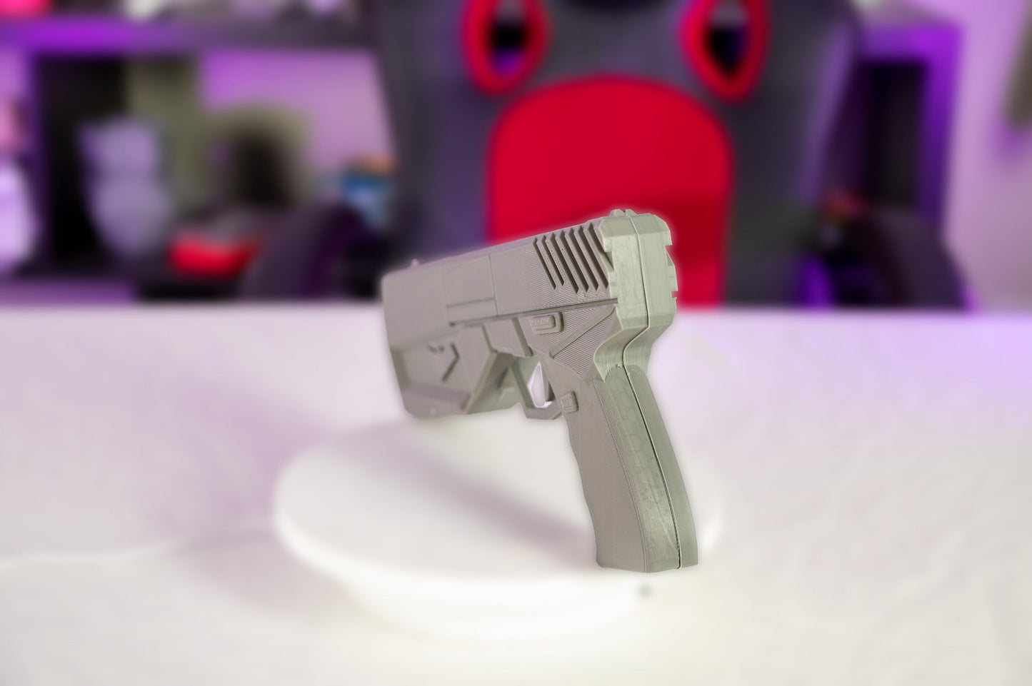 Red Hood 3D-Printed Prop Blaster TOY NOT REAL Replica For Cosplay