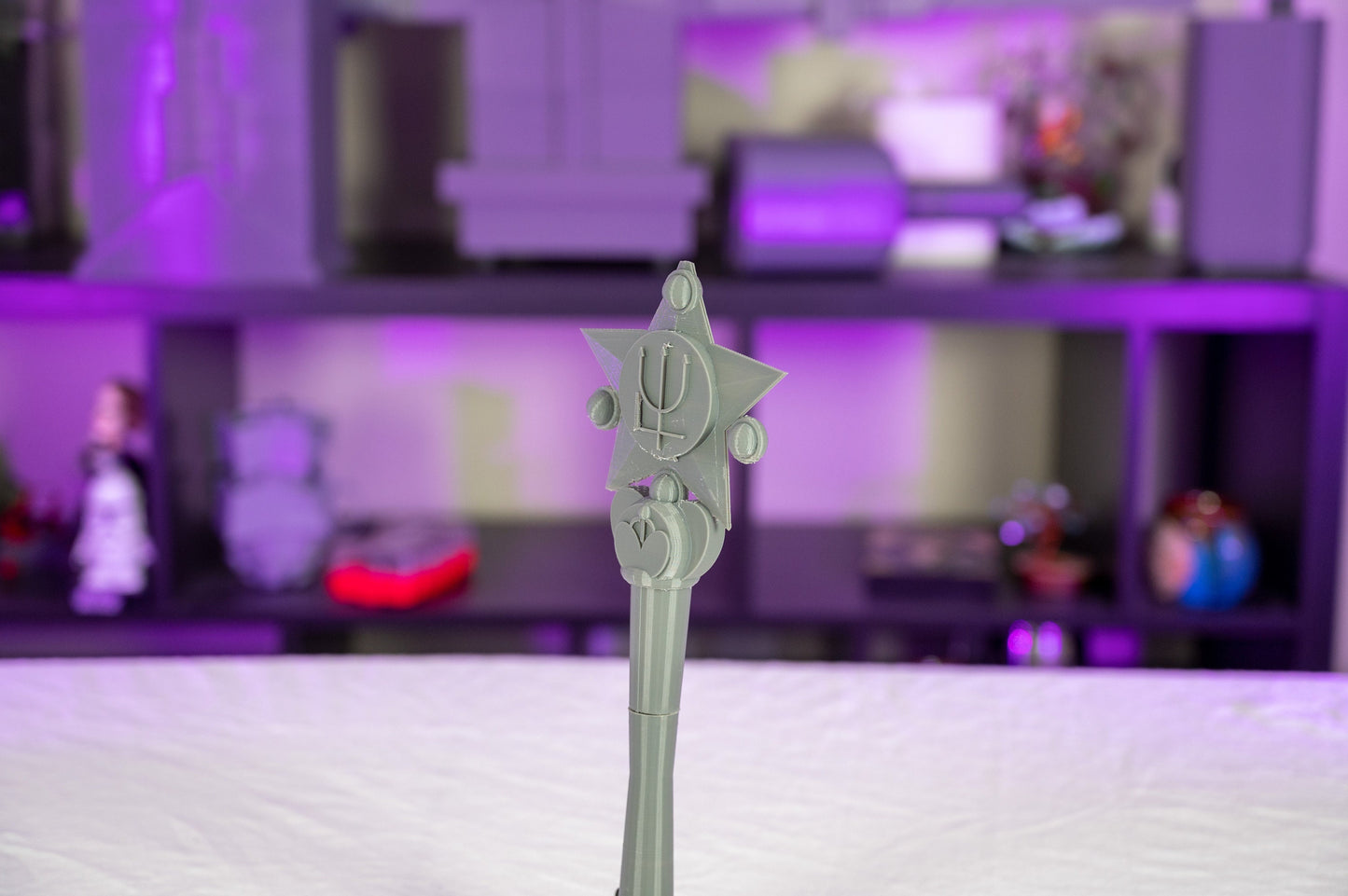 Sailor Neptune Cosplay Wand Anime Prop Scepter from Sailor Moon Cosplay KIT